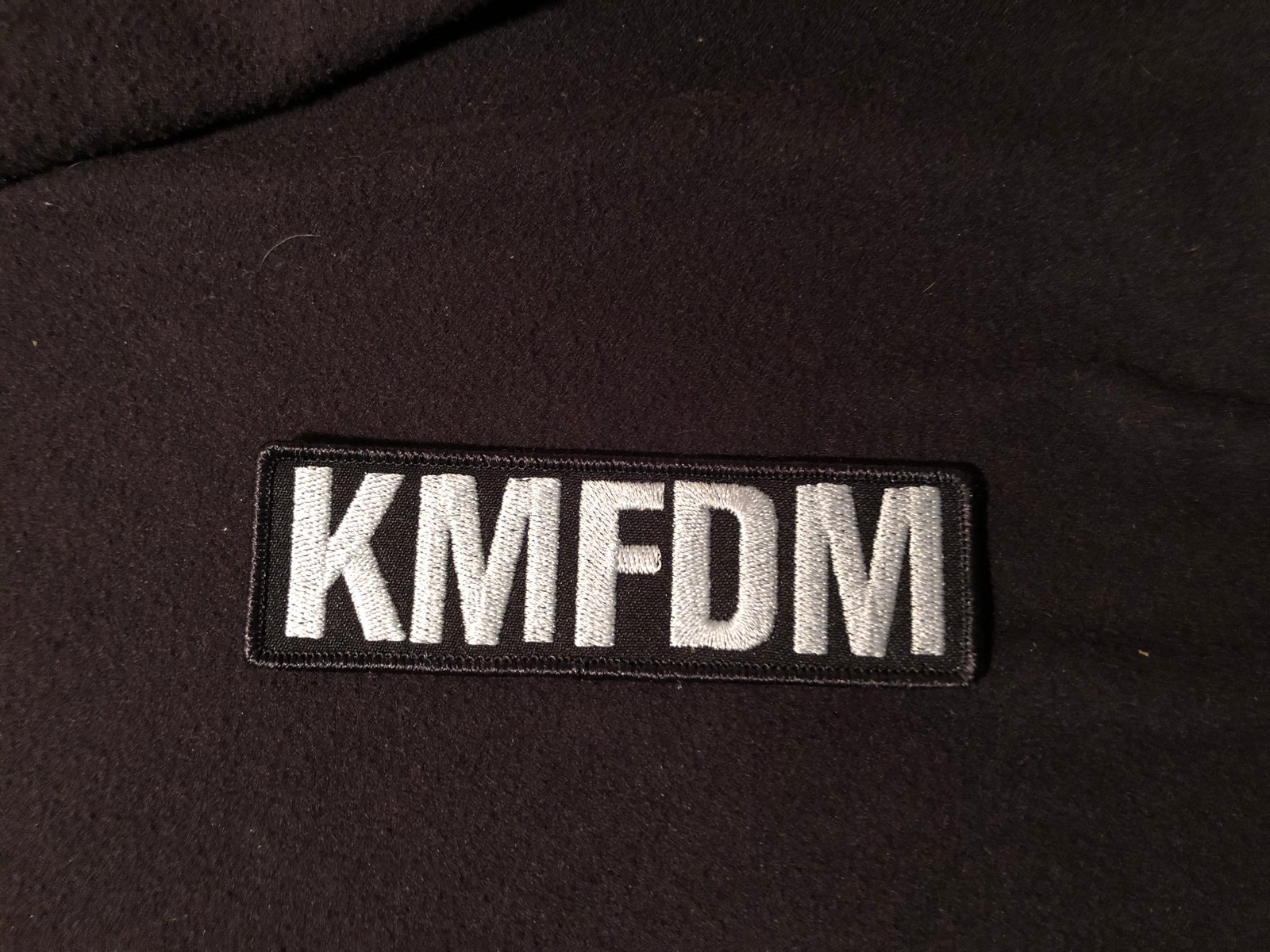 KMFDM HIGH QUALITY IRON ON PATCHES 